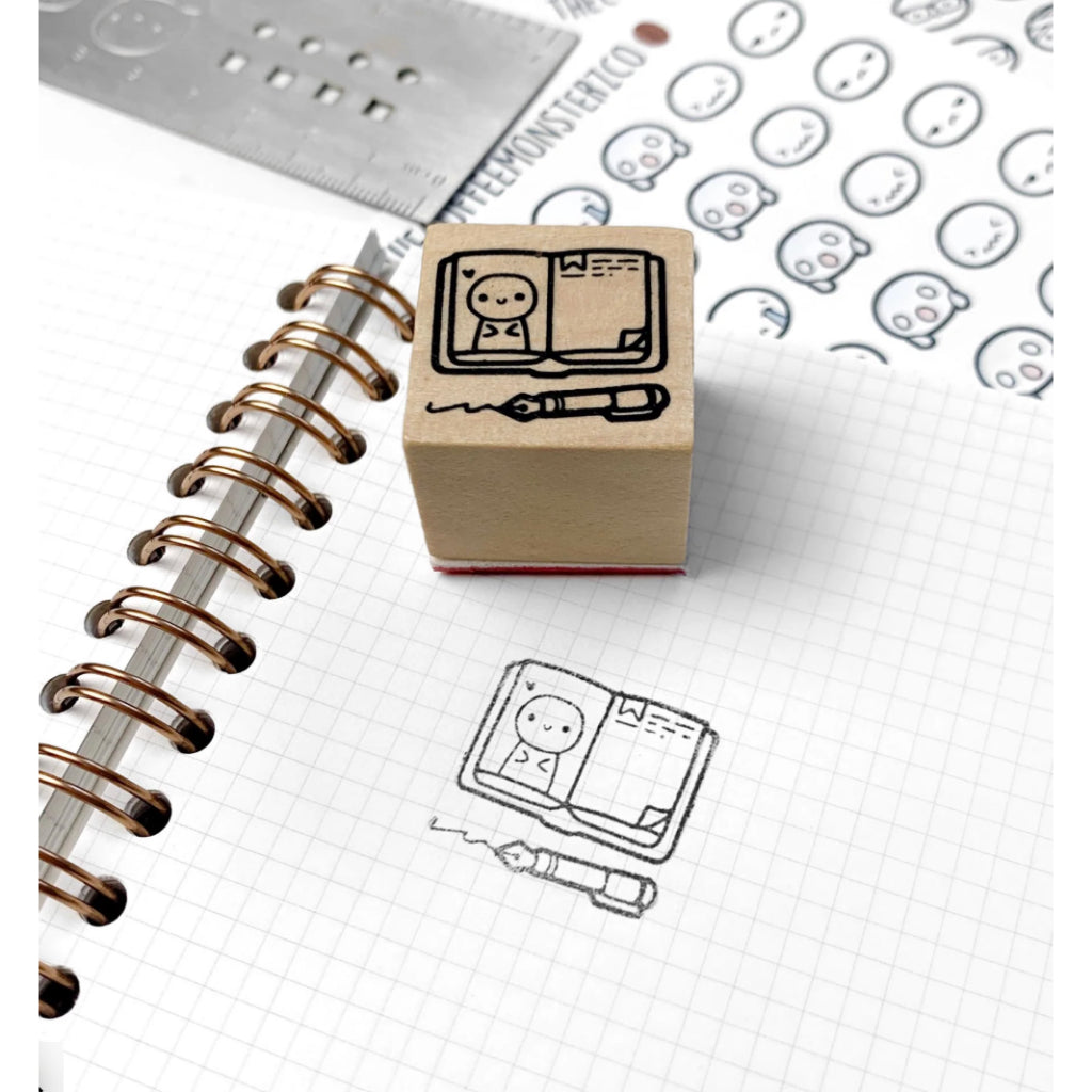 The Coffee Monsterz Co Wooden Stamp