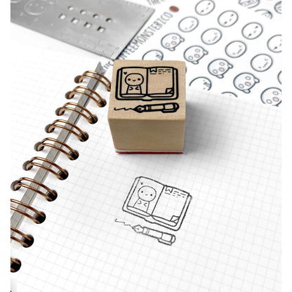 The Coffee Monsterz Co Wooden Stamp