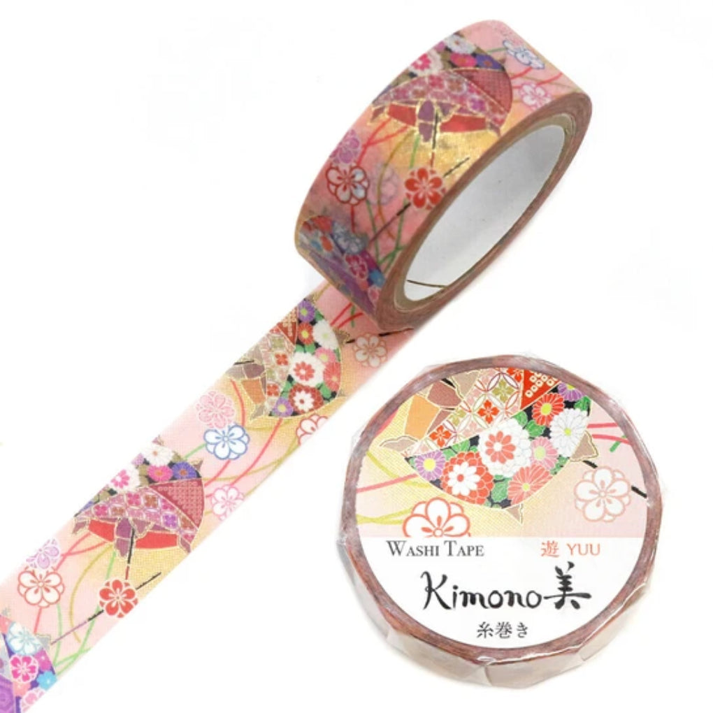 Saien Kimono Series Washi Tape FULL ROLL