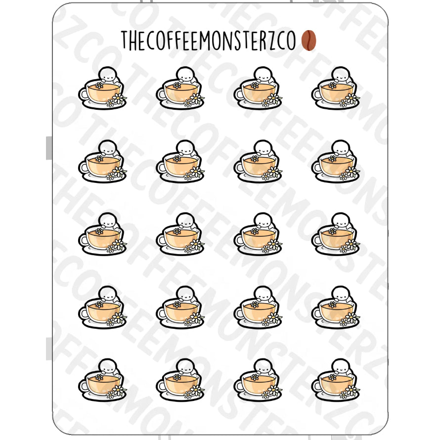 The Coffee Monsterz Co. Emoti Stickers