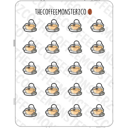 The Coffee Monsterz Co. Emoti Stickers