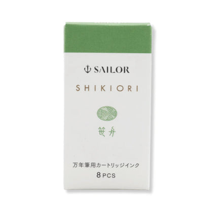 Sailor Shikiori Fountain Pen Ink Cartridge (8 cartridges/1 box)