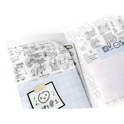 The Coffee Monsterz A6 Plastic Folder