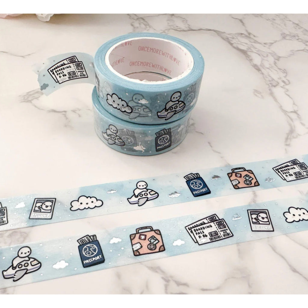 ONCE MORE WITH LOVE Washi Tape in Full Roll