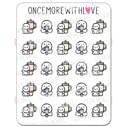 ONCE MORE WITH LOVE Sticker Sheet