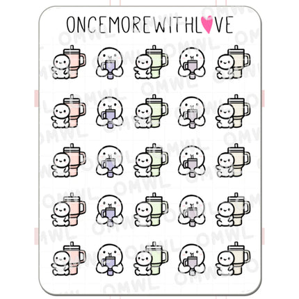 ONCE MORE WITH LOVE Sticker Sheet