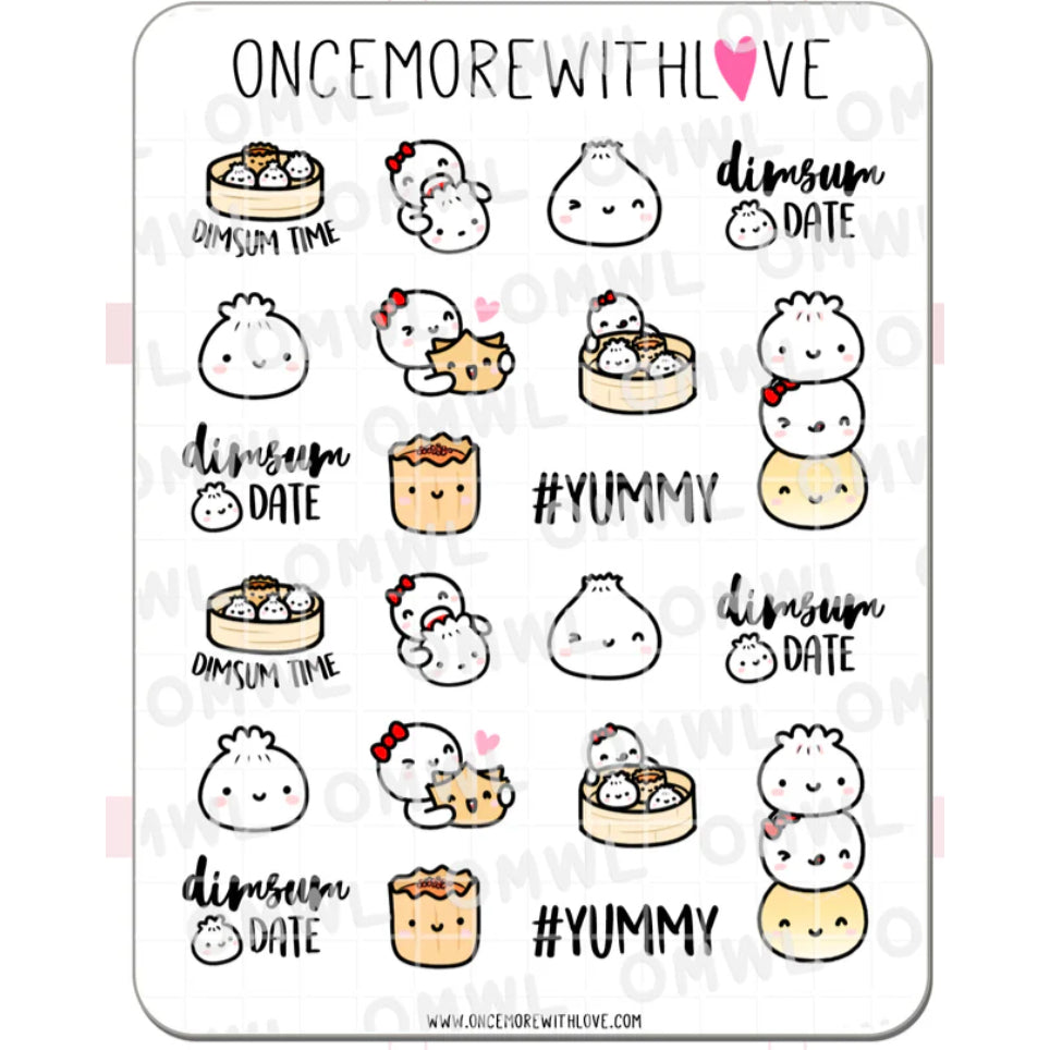 ONCE MORE WITH LOVE Sticker Sheet