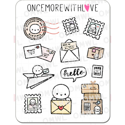 ONCE MORE WITH LOVE Sticker Sheet