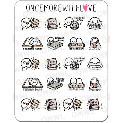 ONCE MORE WITH LOVE Sticker Sheet
