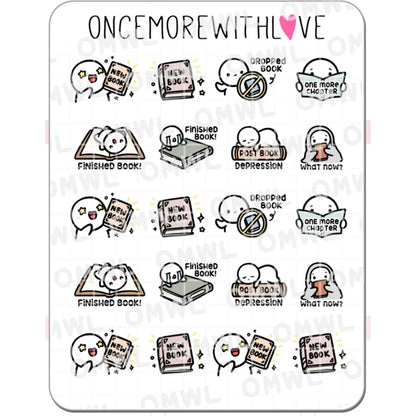 ONCE MORE WITH LOVE Sticker Sheet