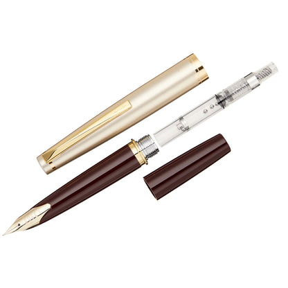 Pilot Elite E95S Burgundy/Ivory Fountain 14K Gold Nib Fountain Pen