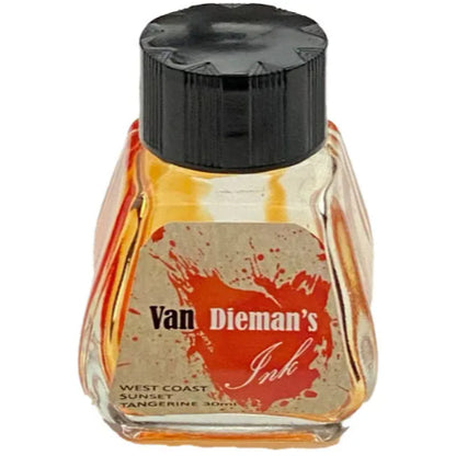 Van Dieman's Fountain Pen Ink EMPTY Bottle