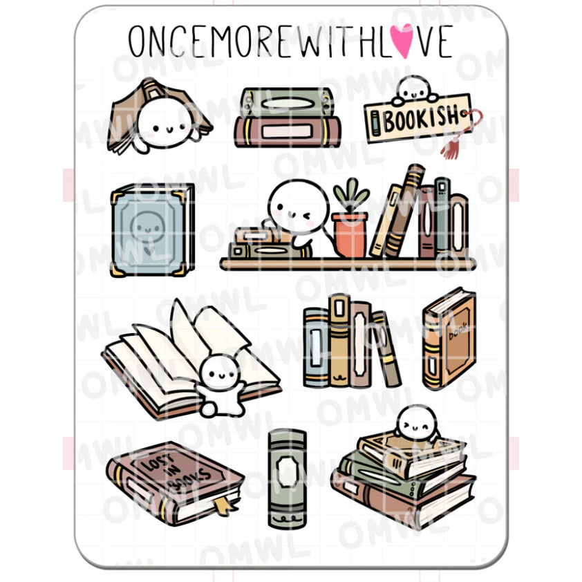 ONCE MORE WITH LOVE Sticker Sheet