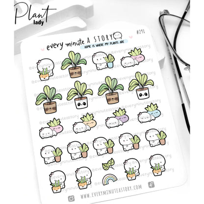 Every Minute A Story Sticker Sheet