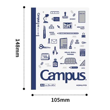 Kokuyo Campus Eric Small Things A6 Notebook