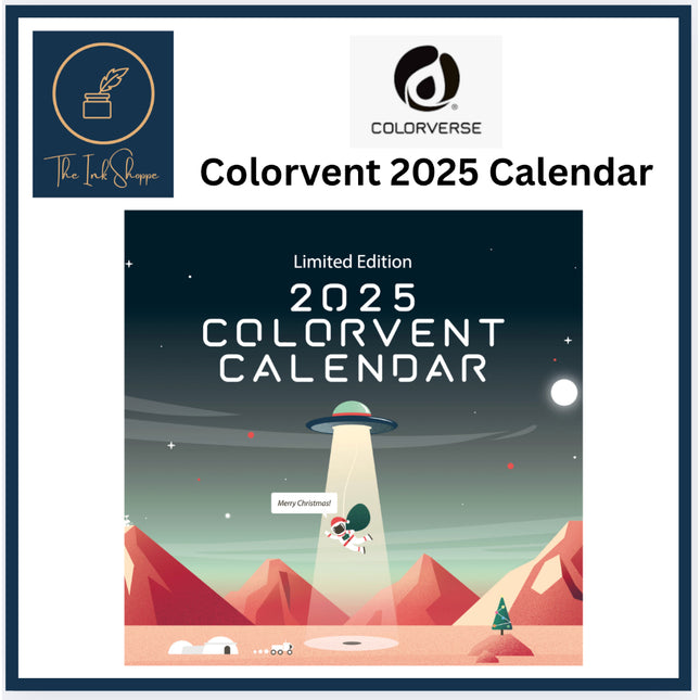 Colorverse Colorvent 2025 Calendar Fountain Pen Inks