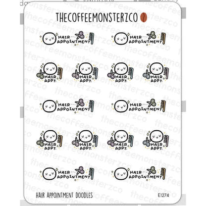 The Coffee Monsterz Co. Sticker Sheet