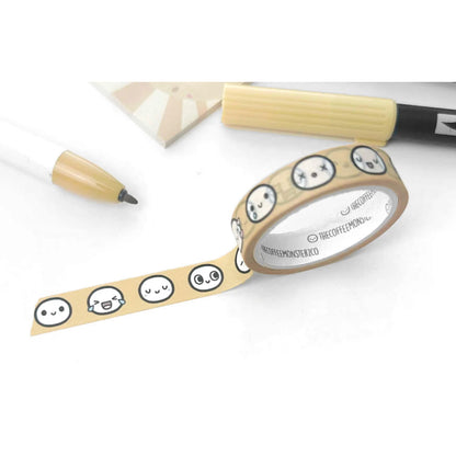 The Coffee Monsterz Co. Washi Tape FULL ROLL