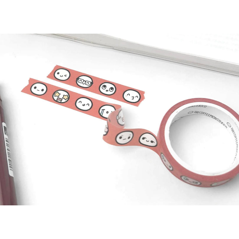 The Coffee Monsterz Co. Washi Tape FULL ROLL