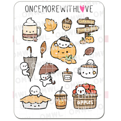 ONCE MORE WITH LOVE Sticker Sheet
