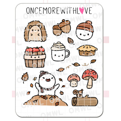 ONCE MORE WITH LOVE Sticker Sheet