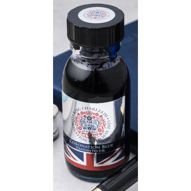Niche Pens King Charles III Coronation Full Bottle Fountain Pen Ink 60mL