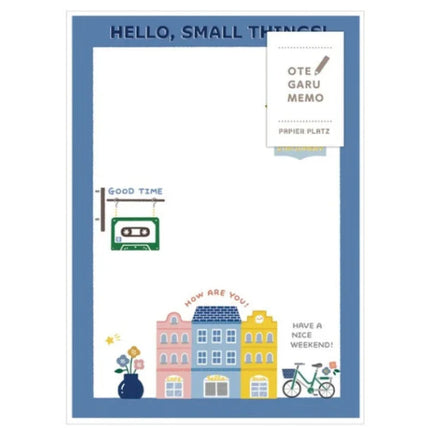 Papier Platz Eric Small Things Otegaru Memo Pad