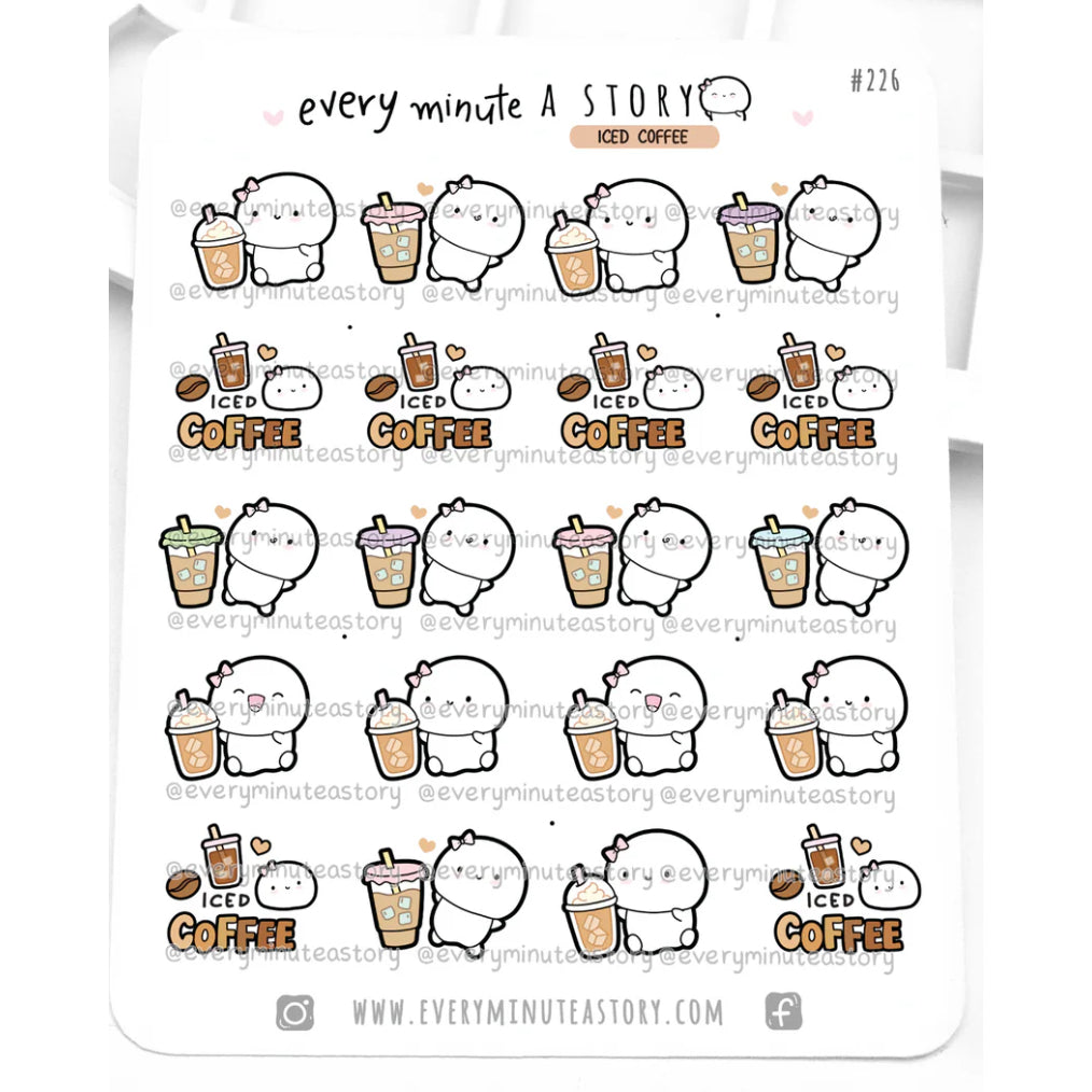 Every Minute A Story Sticker Sheet