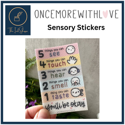 Once More With Love Sensory Sticker