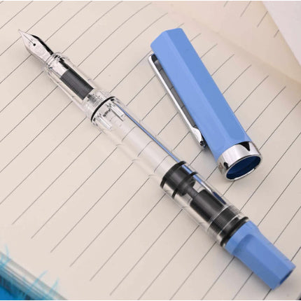 TWSBI ECO Pastel Blue Fountain Pen Fine Nib (F)