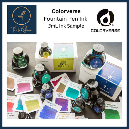 Colorverse Fountain Pen Ink Samples (3mL)