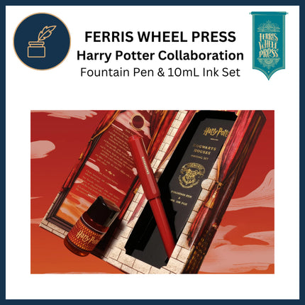 Ferris Wheel Press x Warner Bros. Harry Potter Collaboration Fountain Pen & 10mL Ink Set