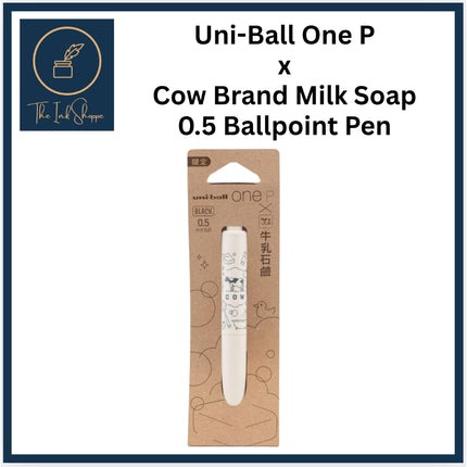 Uni-Ball One P x Cow Brand Milk Soap 0.5 Ballpoint Pen