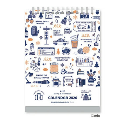 Eric Small Things 2026 Calendar