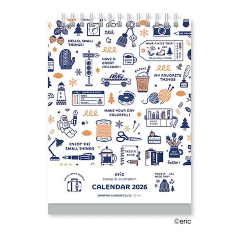 Eric Small Things 2026 Calendar
