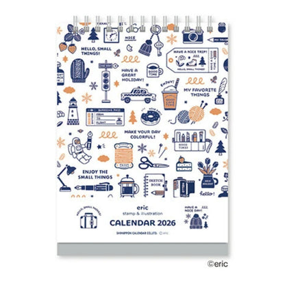 Eric Small Things 2026 Calendar