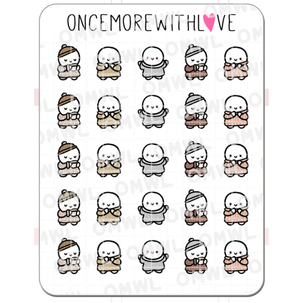 ONCE MORE WITH LOVE Sticker Sheet