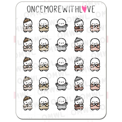 ONCE MORE WITH LOVE Sticker Sheet
