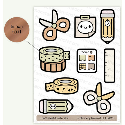 The Coffee Monsterz Co. Sticker Seal