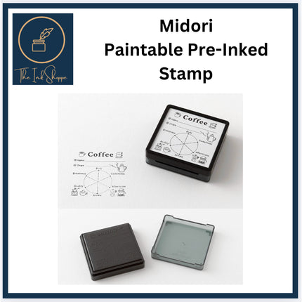 Midori Paintable Pre-Inked Stamp
