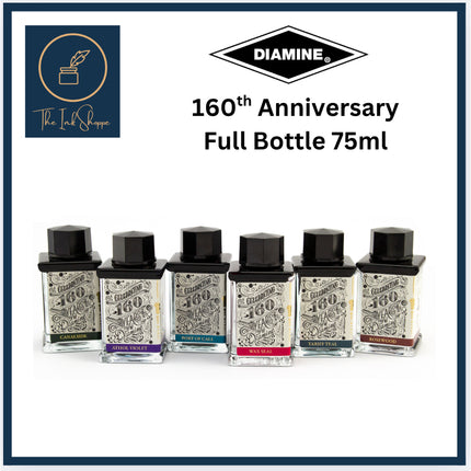 Diamine 160th Anniversary Fountain Pen Ink Full Bottle (75mL)