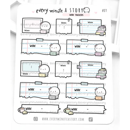 Every Minute A Story Sticker Sheet