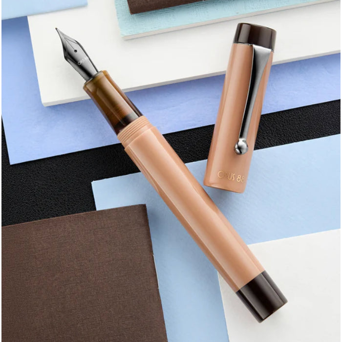 Opus 88 Demonstrator Mocha Mousse 2025 Limited Edition Fountain Pen