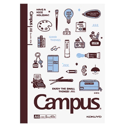 Kokuyo Campus Eric Small Things A6 Notebook