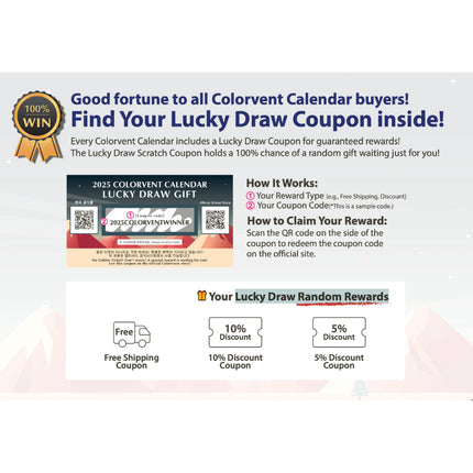 Colorverse Colorvent 2025 Calendar Fountain Pen Inks