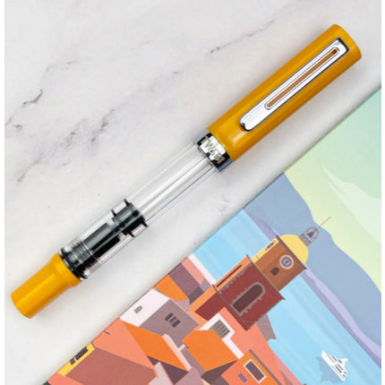 TWSBI ECO-T Saffron Fountain Pen (Medium Nib)