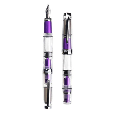TWSBI Diamond Mini AL Grape Fountain pen Fine Nib (F)