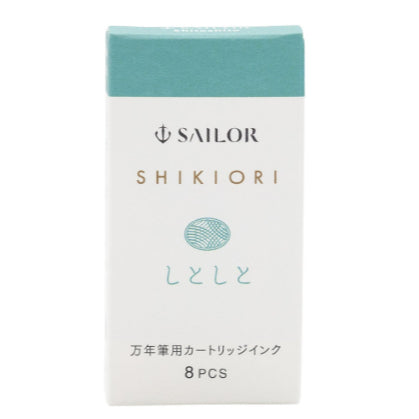 Sailor Shikiori Fountain Pen Ink Cartridge (8 cartridges/1 box)