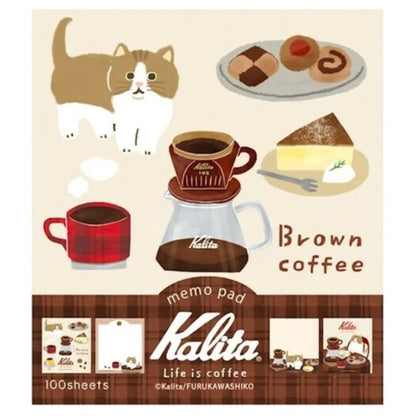 Furukawa Kalita Life is Coffee Memo Pad