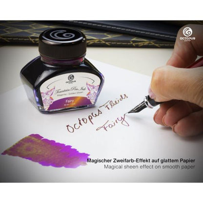 Octopus Fluids Sheen Fountain Pen Ink Bottle (30mL)